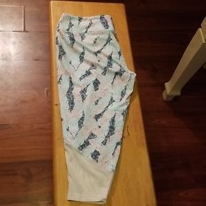 Athletic capri pants 2 for $12